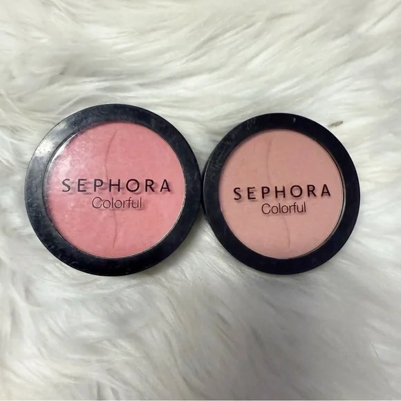 Sephora Colorful Blush Duo Flirt It Up 06 and Shame On You 01 Gently Used - Picture 2 of 5